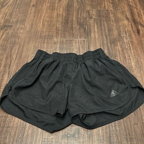 Adidas Running Black Shorts, Size Small - Picture 1 of 6